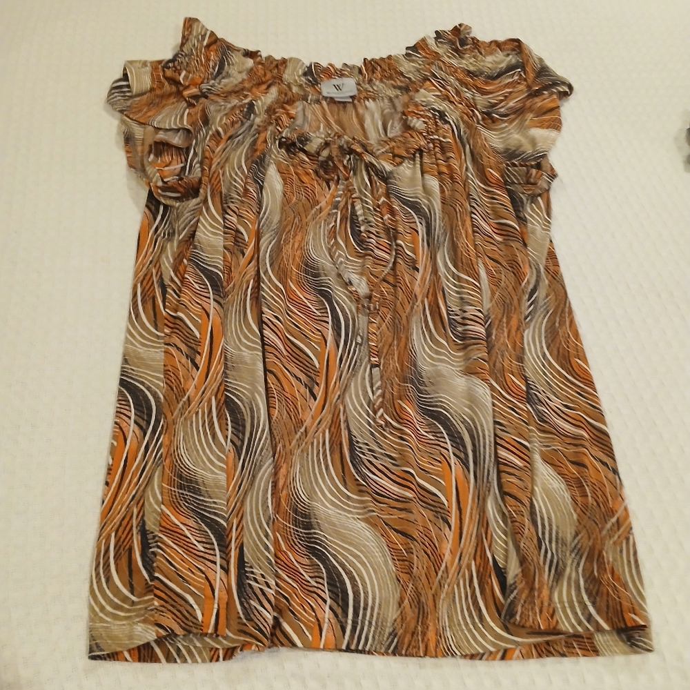 Worthington XL Women's Multicolor Beatiful Top.